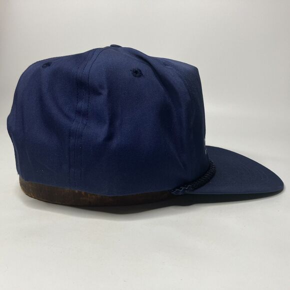 Vtg ITT Hartford Ag Insurance Center Trucker Farmer Hat Cap Embroidered Snapback - Picture 5 of 9